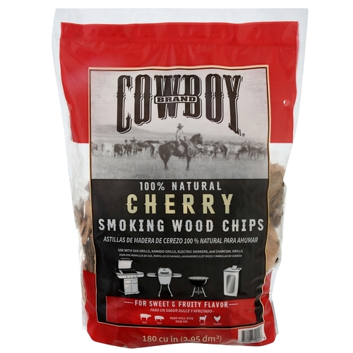 Smoking Chip, 12 in L, Wood, 180 cu-in - pack of 6