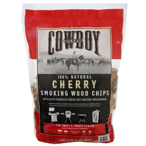 Smoking Chip, 12 in L, Wood, 180 cu-in