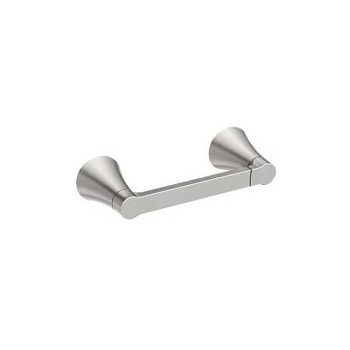 Moen Y0708BN Mikah Series Paper Holder, Zinc, Brushed Nickel, Wall Mounting