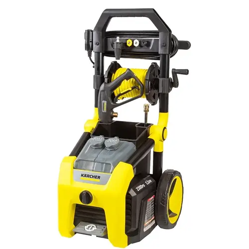 K2300PS Electric Pressure Washer, 1-Phase, 13 A, 120 V, 2300 psi Operating, 1.2 gpm, 25 ft L Hose