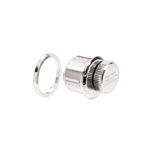 Polished Stainless Mortised Low Profile Thumbturn Polished Stainless Mortised Low Profile Thumbturn
