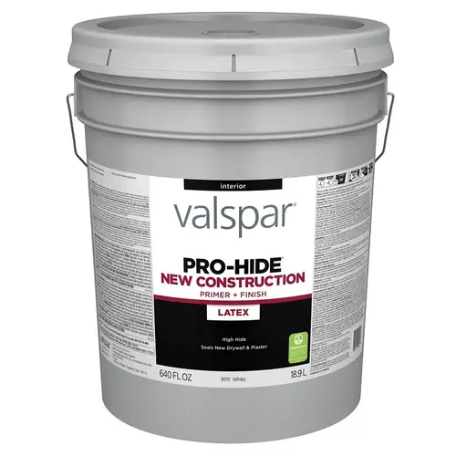 Pro-Hide New Construction Latex Primer - 5 Gallons White