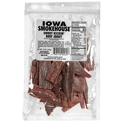 JERKEY BEEF SWEET KICKIN 10OZ - pack of 6