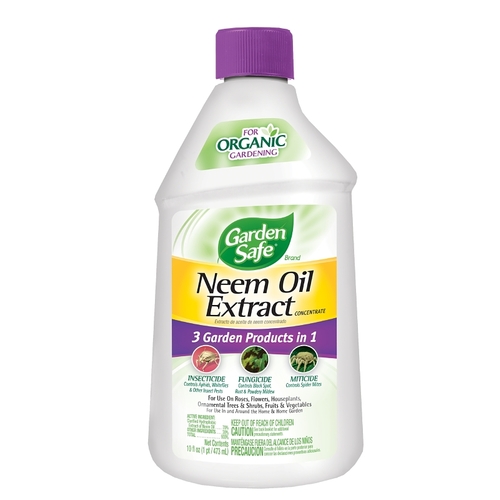 Garden Safe HG-93231-XCP6 Concentrated Neem Oil Extract, Liquid, Spray Application, Garden, 10 fl-oz - pack of 6