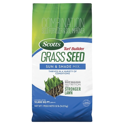 Scotts 18058 Turf Builder 4-0-0 Grass Seed, 32 lb Bag