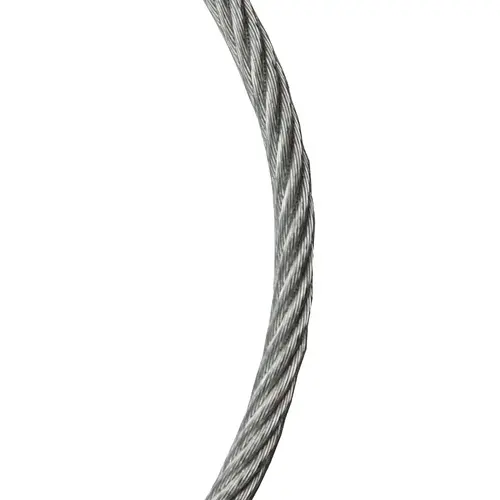 Cable, 1/16 in Dia, 500 ft L, 96 lb Working Load, Galvanized