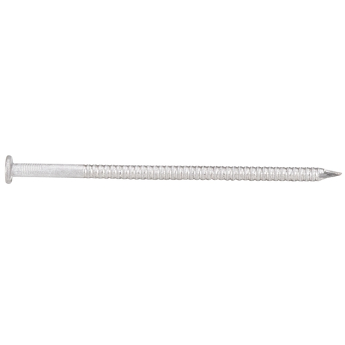 Deck Nail, 16D, 3-1/2 in L, 316 Stainless Steel, Ring Shank, 5 lb