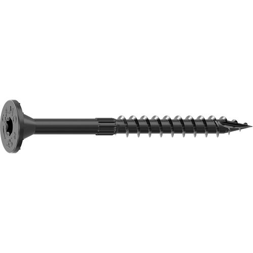 Camo 0366194 Structural Screw, 5/16 in Thread, 3-1/2 in L, Flat Head, Star Drive, Sharp Point, PROTECH Ultra 4 Coated