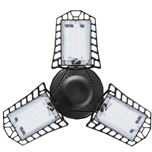 LED Panel Bulb, Medium E26, 300 W Equivalent, LED Lamp Base, Daylight Light, 5000 K Color Temp