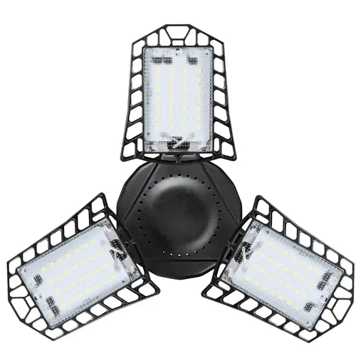 LED Panel Bulb, Medium E26, 300 W Equivalent, LED Lamp Base, Daylight Light, 5000 K Color Temp