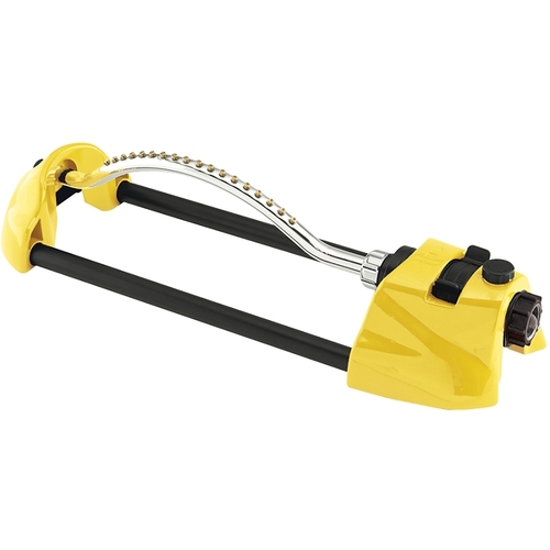 DRAMM 10-15003 SPRINKLER OSCILLATING YELLOW