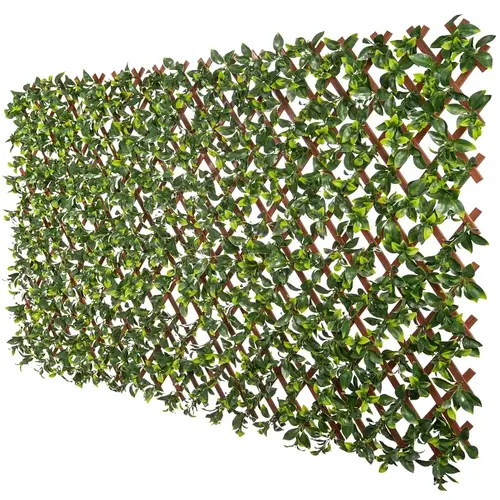 TRELLIS GARDN GRN LEAF 36X72IN