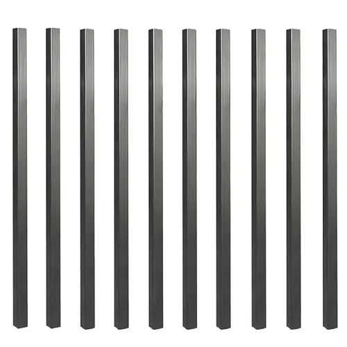 BALUSTER SQ STEEL BLK 32X3/4IN - pack of 10