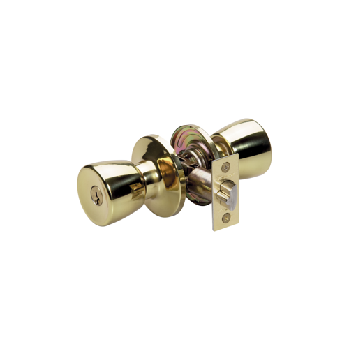 Entry Knobs Polished Brass 1-3/4" Polished Brass