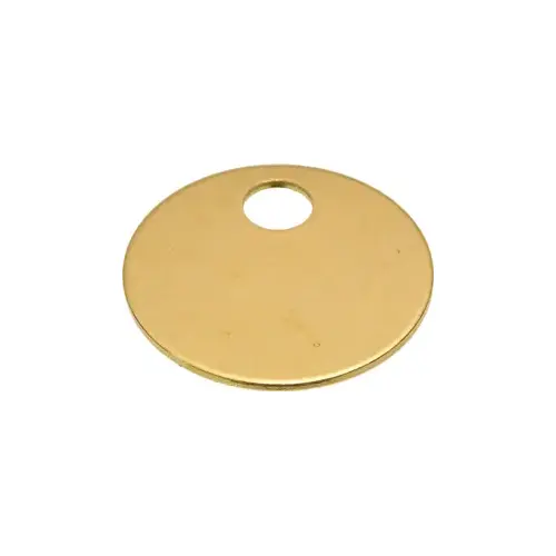 Key Tags Brass