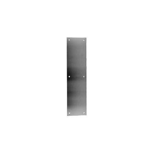 Push Plate Satin Stainless Steel