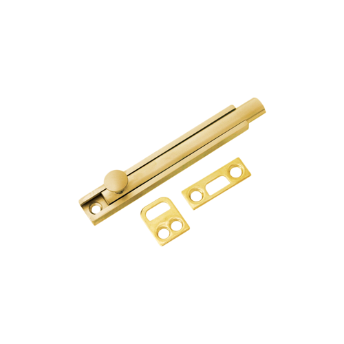 Slide Bolt Bright Polished Brass