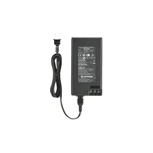 18VDC 2 Amp Plug-In Power Supply Black Lexan
