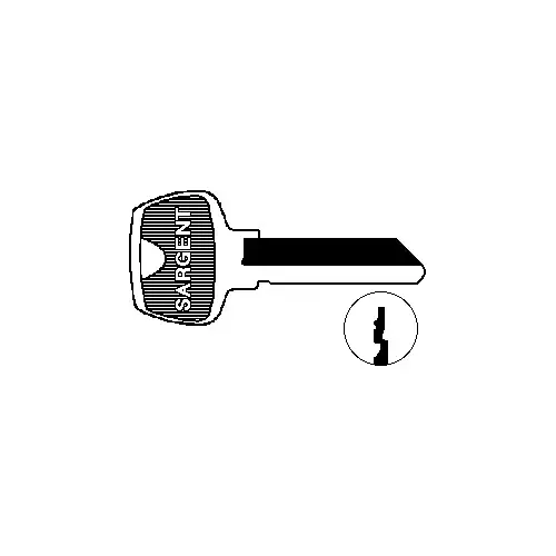 6-Pin Key Blank