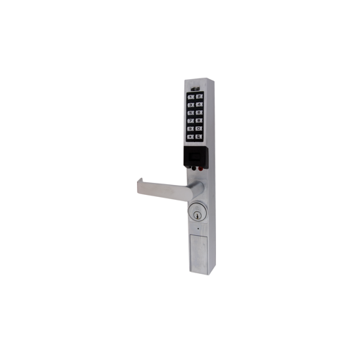 Alarm Lock PDL1300/26D1 Trilogy Narrow Style Aluminum Door Lock