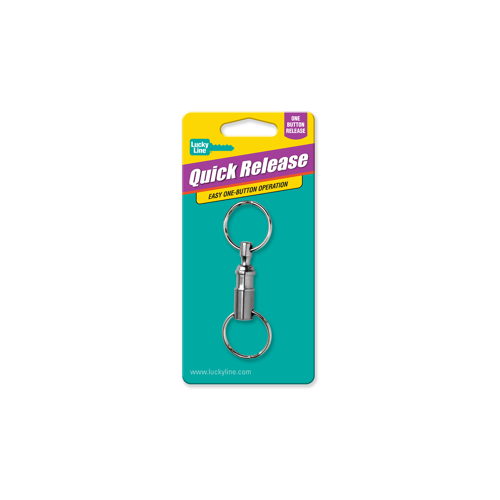 LUCKY LINE 70701 Quick Release Key Ring