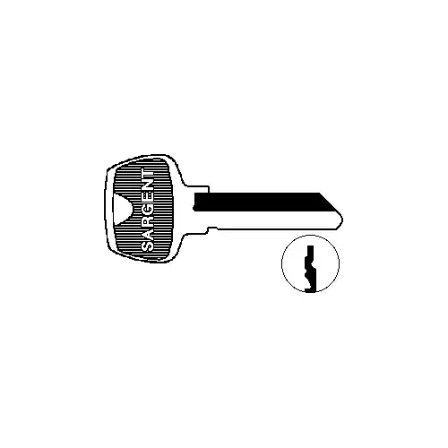 6-Pin Key Blank