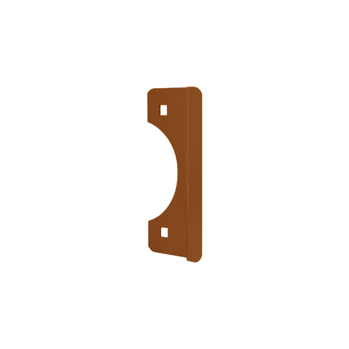 DON-JO SHORT LATCH PROTECTOR FOR OUTSWINGING DOOR, BRASS 6 IN