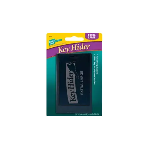 Black Plastic Extra Large Magnetic Key Hider