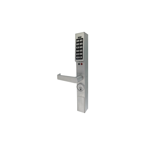 Alarm Lock DL1300ET/26D Trilogy Narrow Stile 2000 User Electronic Digital Keypad Lever Exterior Trim for Exit Devices