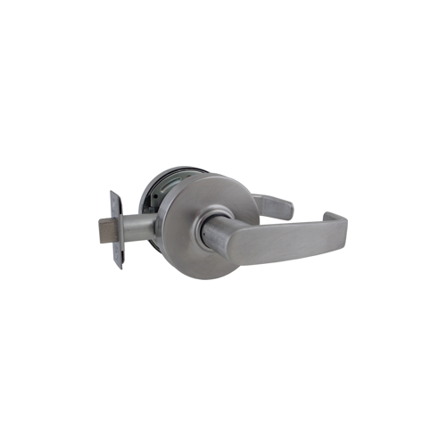 7 Line U15 Passage Lever Lockset, Satin Chrome