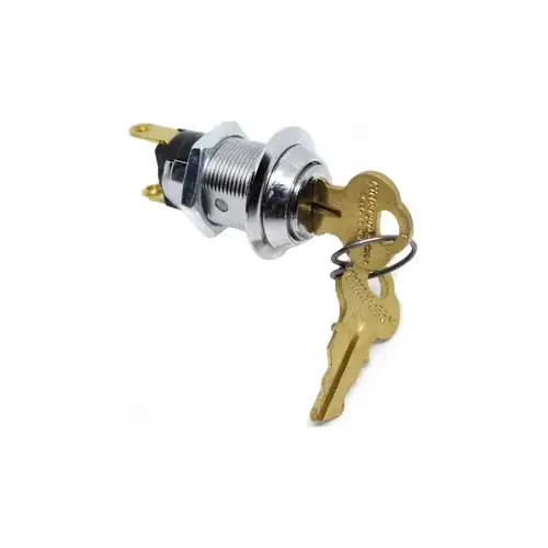 DOUBLE BITTED SWITCH LOCK MAINTAINED ON AND OFF KD Chrome