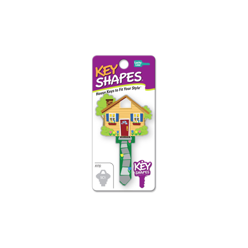 Key Shapes Home WR3/5 Painted