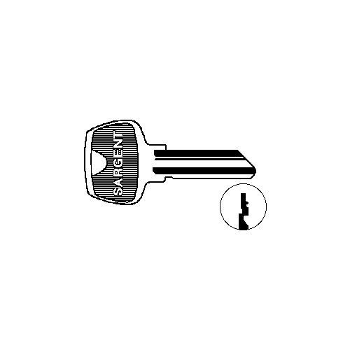 5-Pin Keyblank, RE Keyway