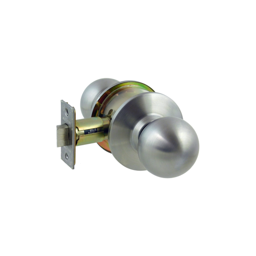 Cylindrical Lock Satin Stainless Steel