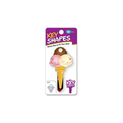 Key Shapes Ice Cream WR3/5 Painted