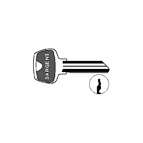 6-Pin Key Blank