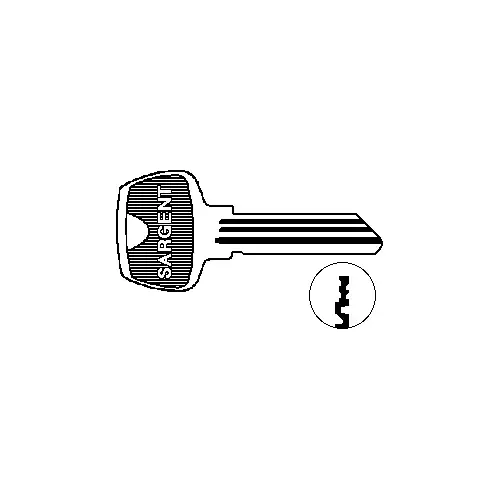 6-Pin Key Blank