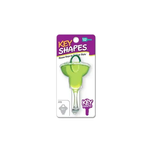 Key Shapes Series Key Blank, Brass, Enamel, For: Kwikset Locks - pack of 5