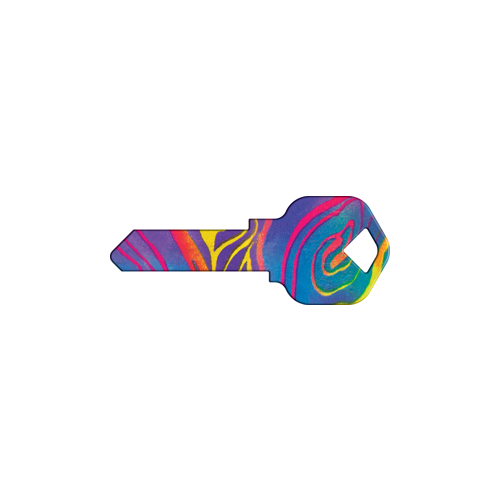 Happy Keys Rainbow Swirl - pack of 5