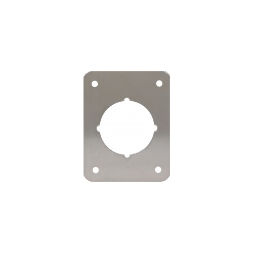 Don Jo RP-13545-630 3-1/2" x 4-1/2" Remodeler Plate Satin Stainless Steel Finish