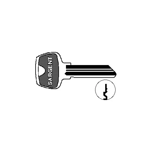 Master Key Blank, 6-Pin