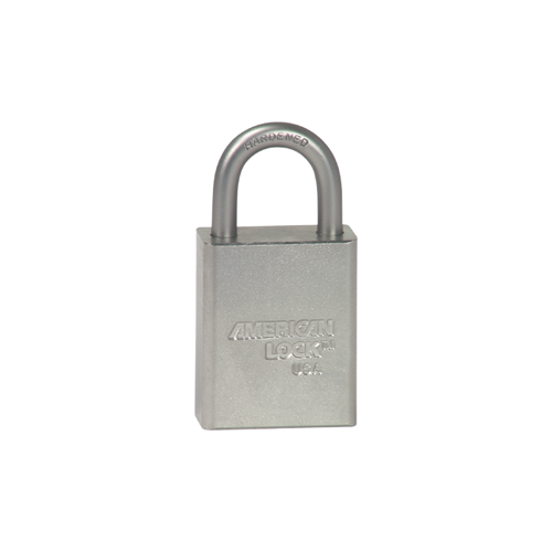 Safety Padlock 1" Shackle Clear, Keyed Alike