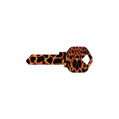 Happy Keys Tiger Print - pack of 50