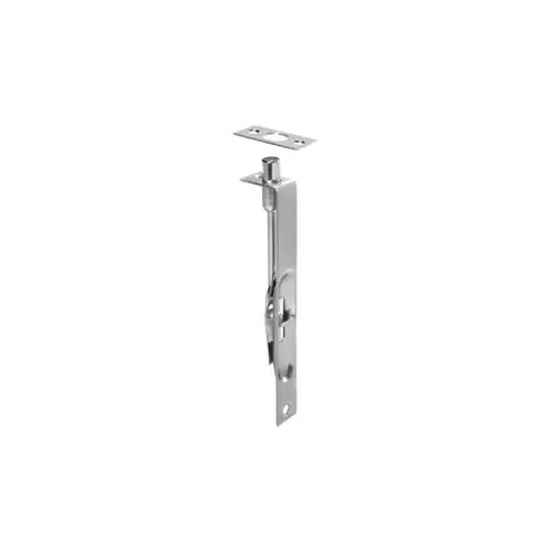 Square Flush Bolt Satin Chrome Finish