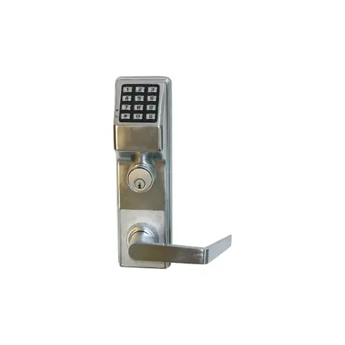 KIT - Trilogy T2 Keypad - Corbin/Yale Exit Trim, Weather Proof, ASSA Rim Cylinder Adaptor, 100 Users, No Audit or Events, Satin Chrome (26D)