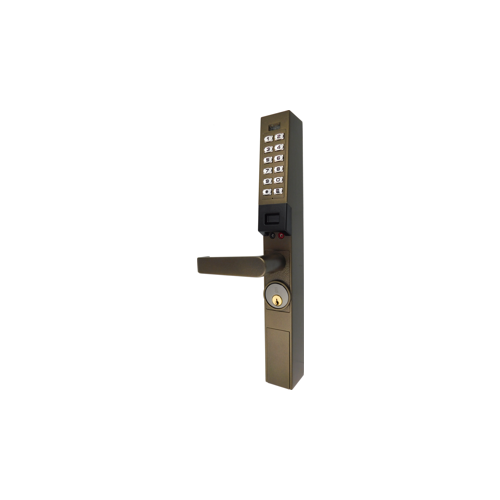 Trilogy T3 2000-User Narrow Stile Digital Proximity and Keypad Outside Trim Dark Oxidized Satin Bronze