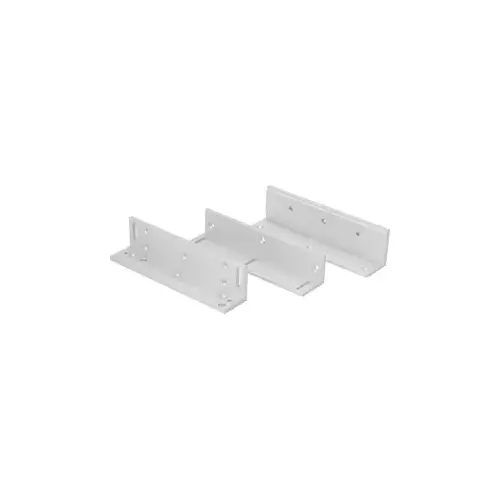 Locknetics WZBK600 Z Bracket for WMG 600 Pound Maglock Aluminum Finish