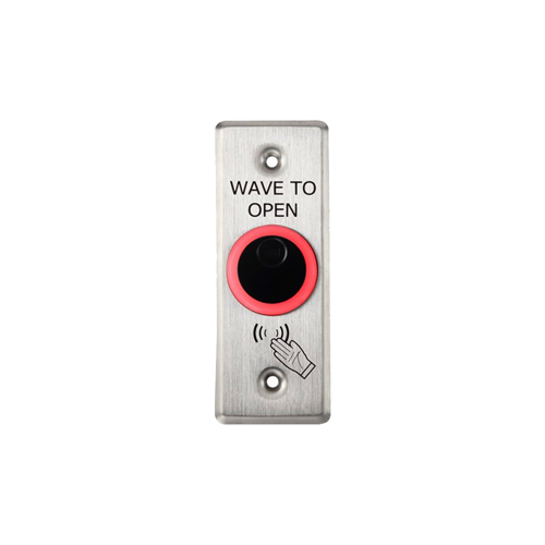 Alarm Controls NTB-3 Touchless Actuators Satin Stainless Steel