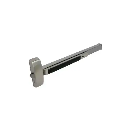 Rim Exit Device with Cylinder Dogging, Less Cylinder, 42", Stainless Steel 630/32D