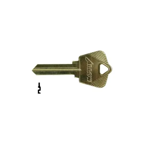 Arrow Lock L6A Arrow Large Bow, 6 Pin Key Blanks K7 1179A Brass